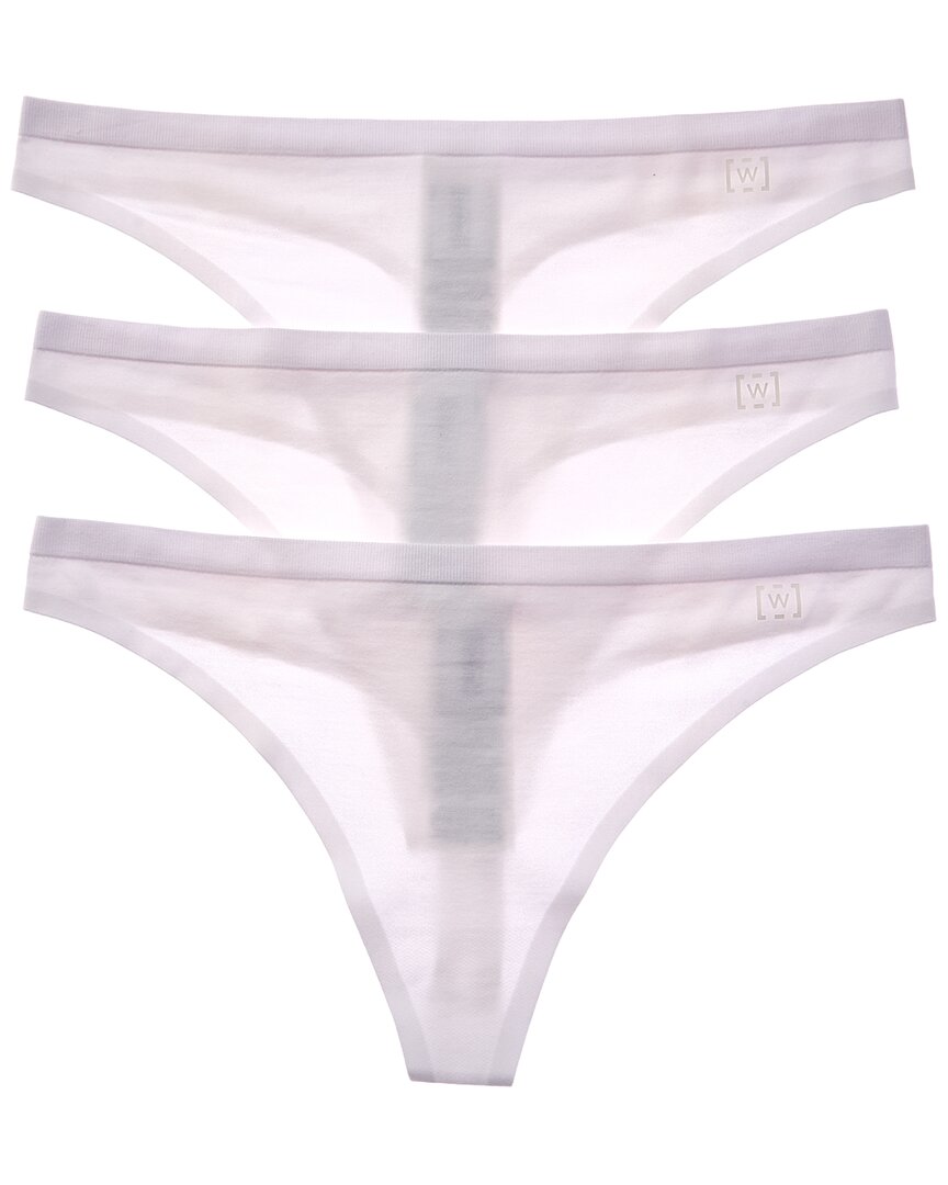 Wolford 3pk Seamless Thong In Purple
