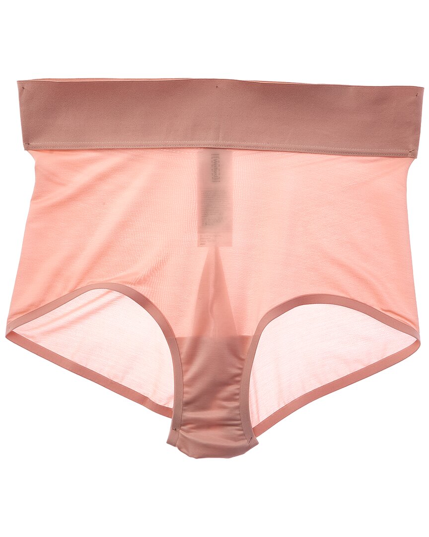 Wolford Sheertouch Control Panty In Pink