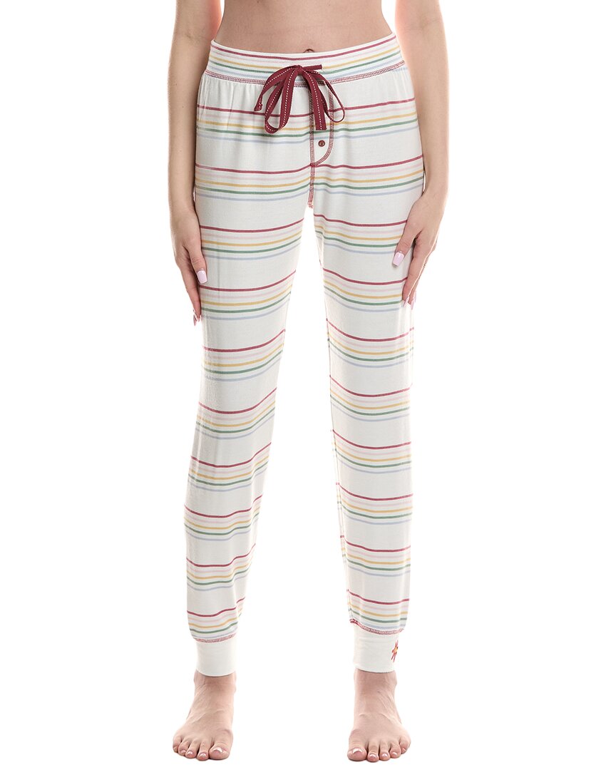 Pj Salvage Joy World Jam Pant In White