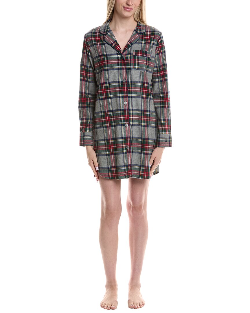 Petite Plume Nightshirt In Gray