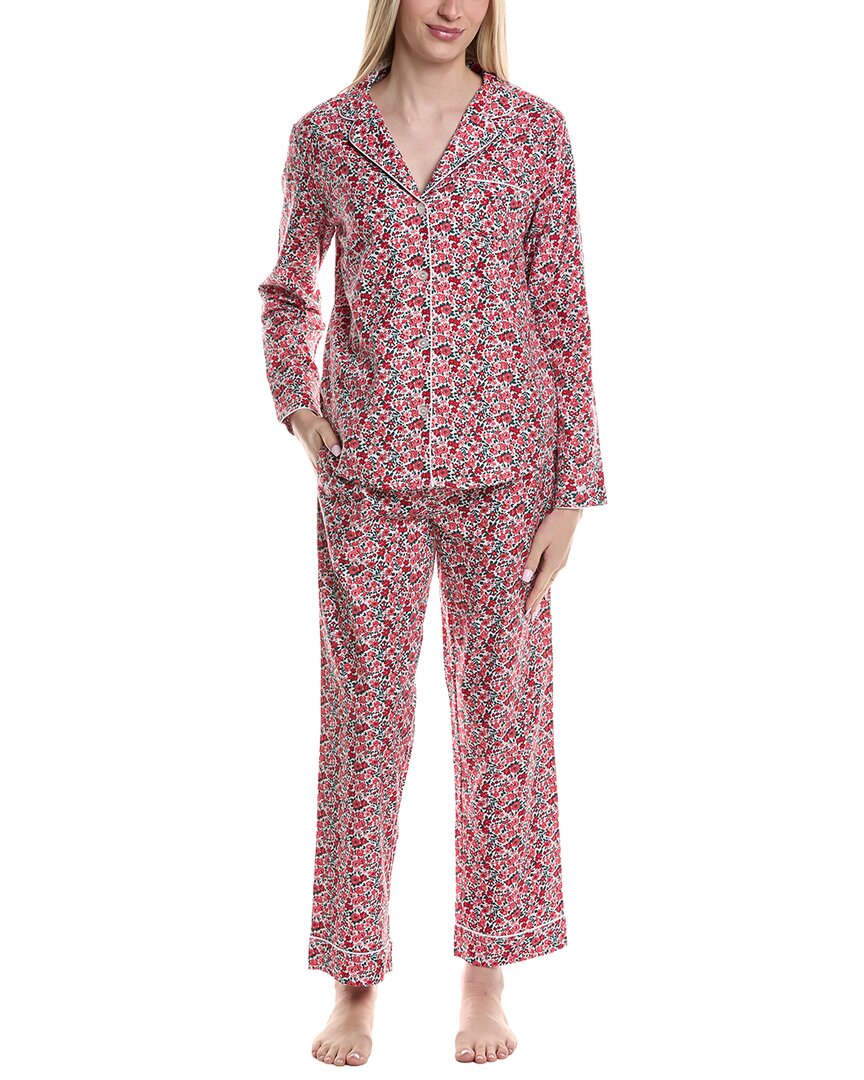 Petite Plume X 2pc Pajama Set In Pink
