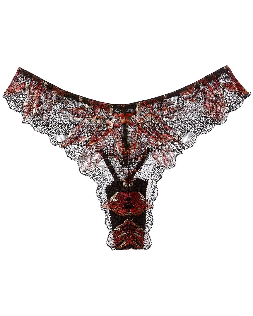Shop Cosabella Paradiso Thong In Red
