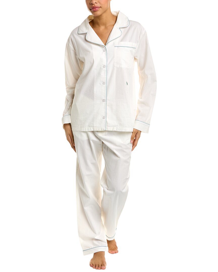 MORGAN LANE Mimi Martina grosgrain-trimmed floral-print satin-jacquard  pajama set