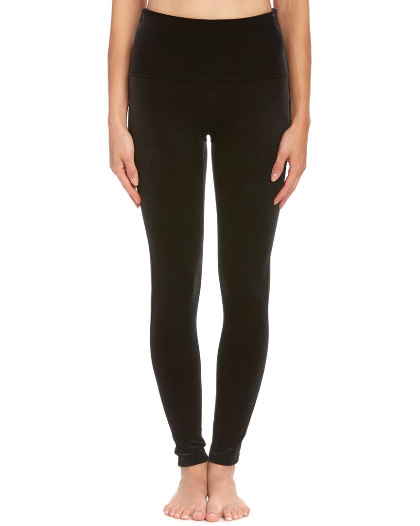 Spanx Look At Me Now Stretch-jersey Leggings In Black