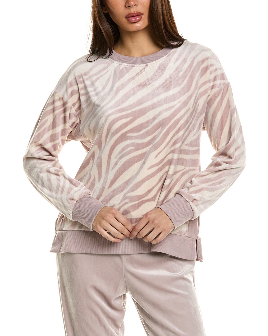 Shop Donna Karan Sleepwear Sleep Top In Pink
