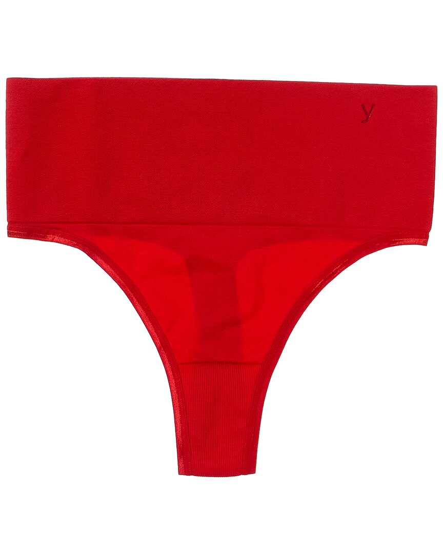 Shop Yummie Ultralight Thong In Red