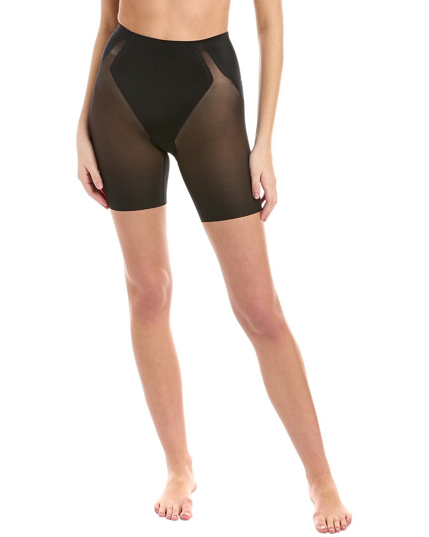 Spanx Haute Contour Mid-thigh Short In Black