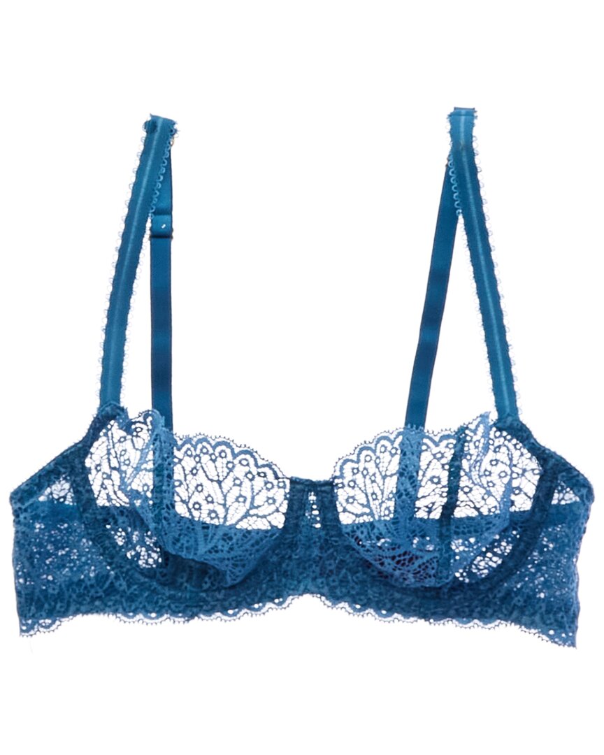 Journelle Allegra Balconette Bra In Blue