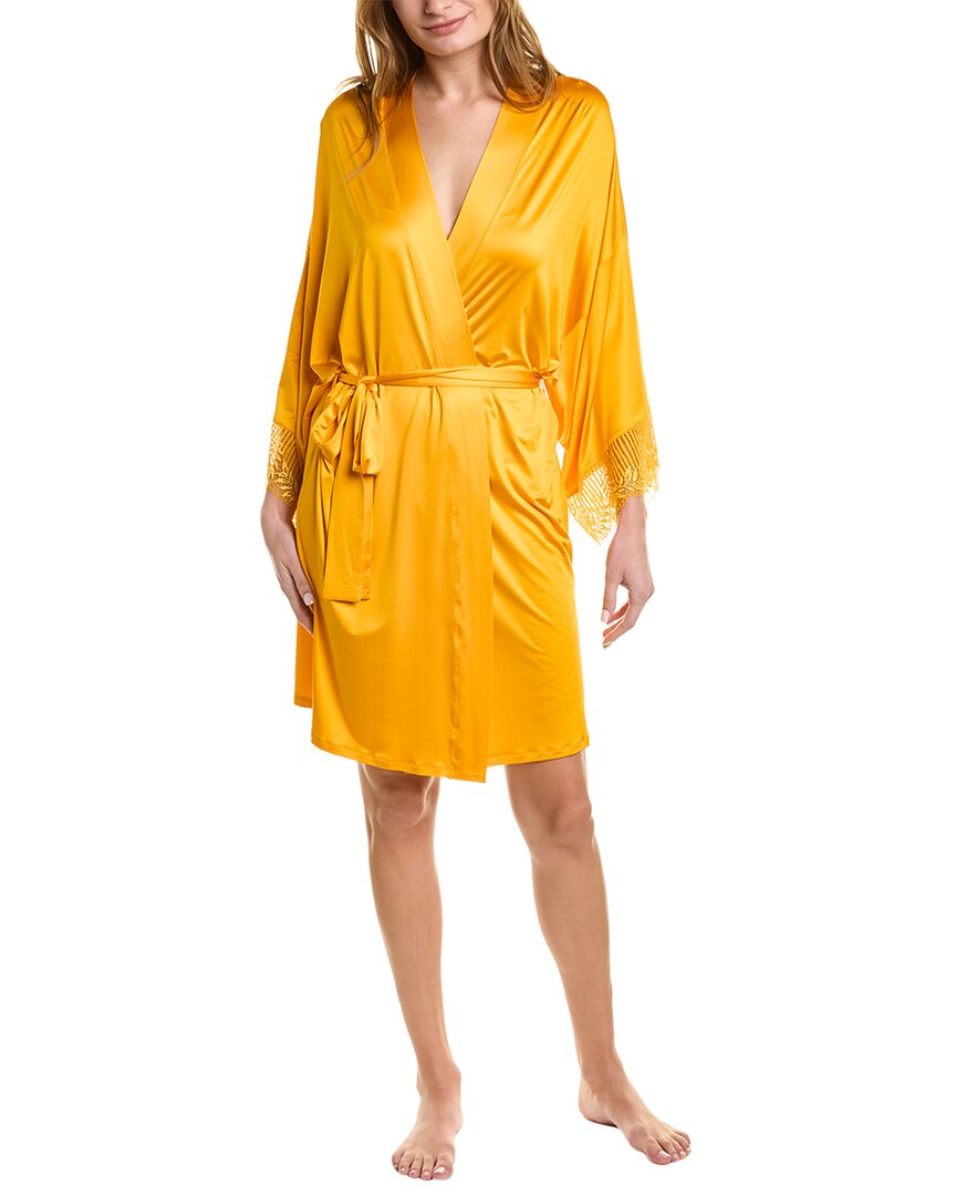 Hanro Irini Kimono In Yellow