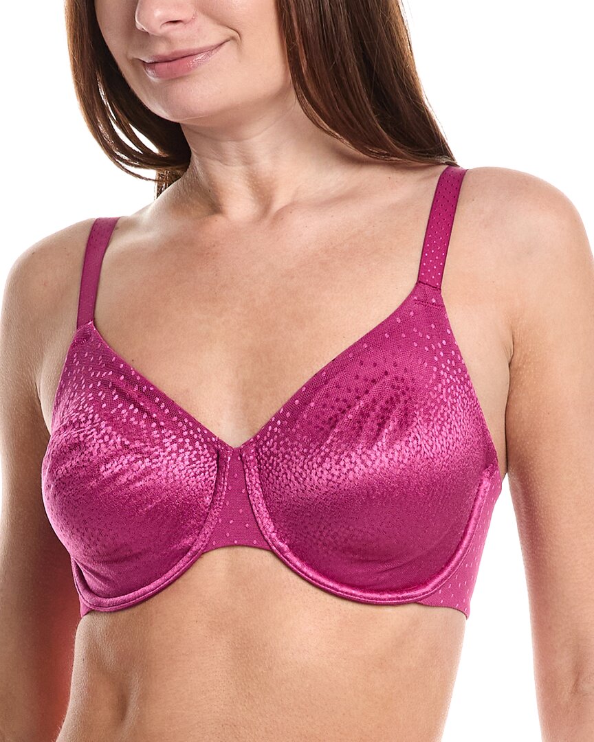 Wacoal Back Appeal Underwire Bra In 661-berry Fizz
