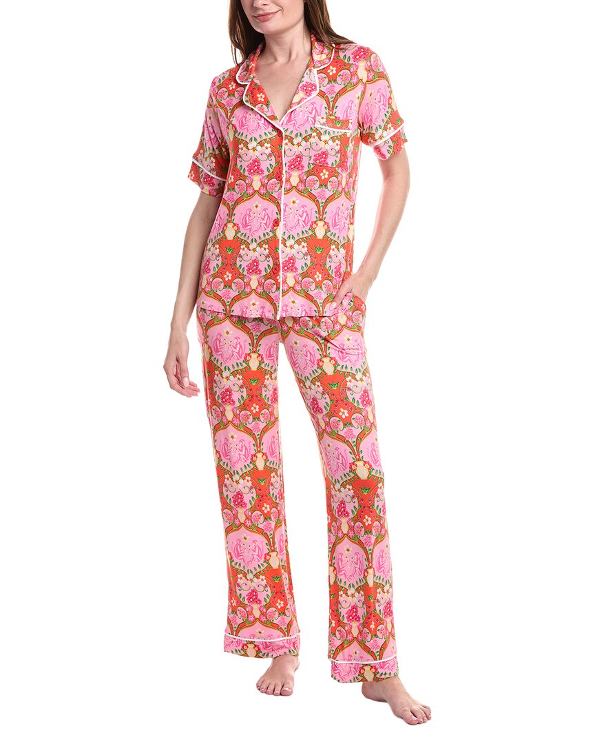 Room Service 2pc Pajama Set In Multi
