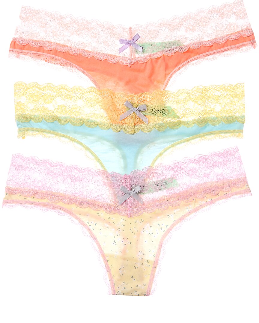 Honeydew Set Of 3 Ahna Thong