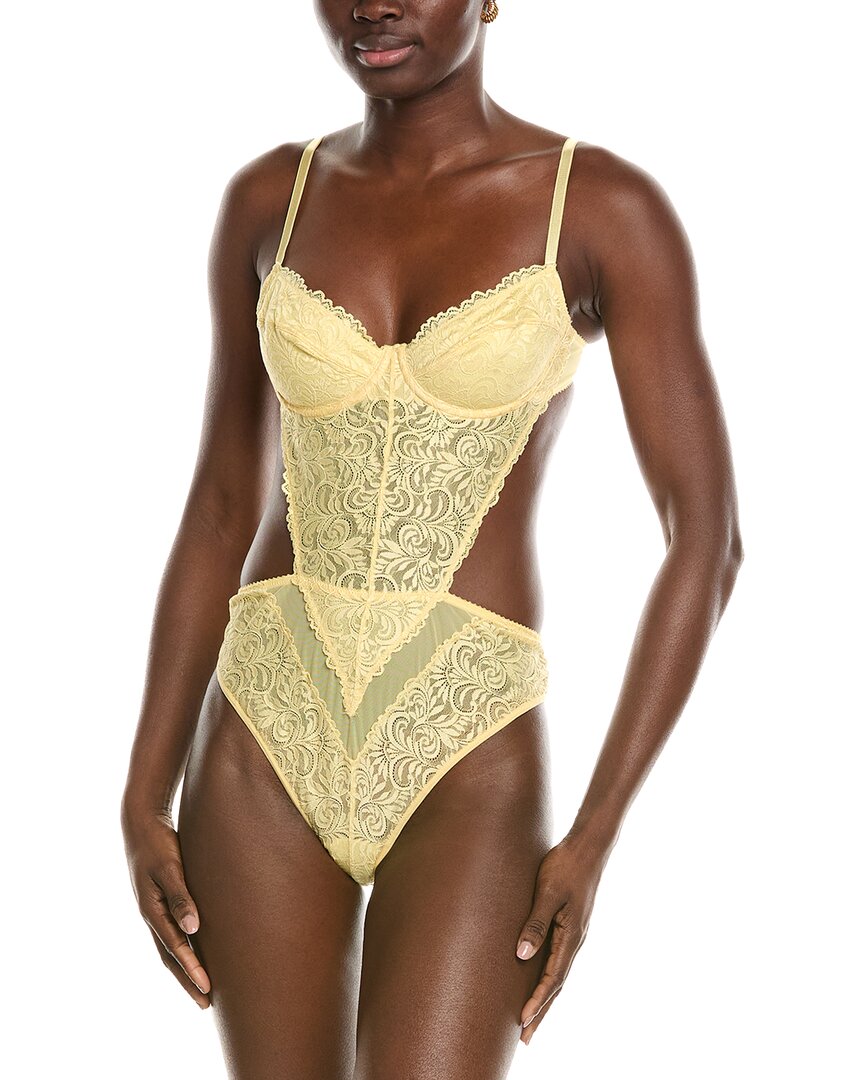 Mucci Lia Bodysuit In Yellow