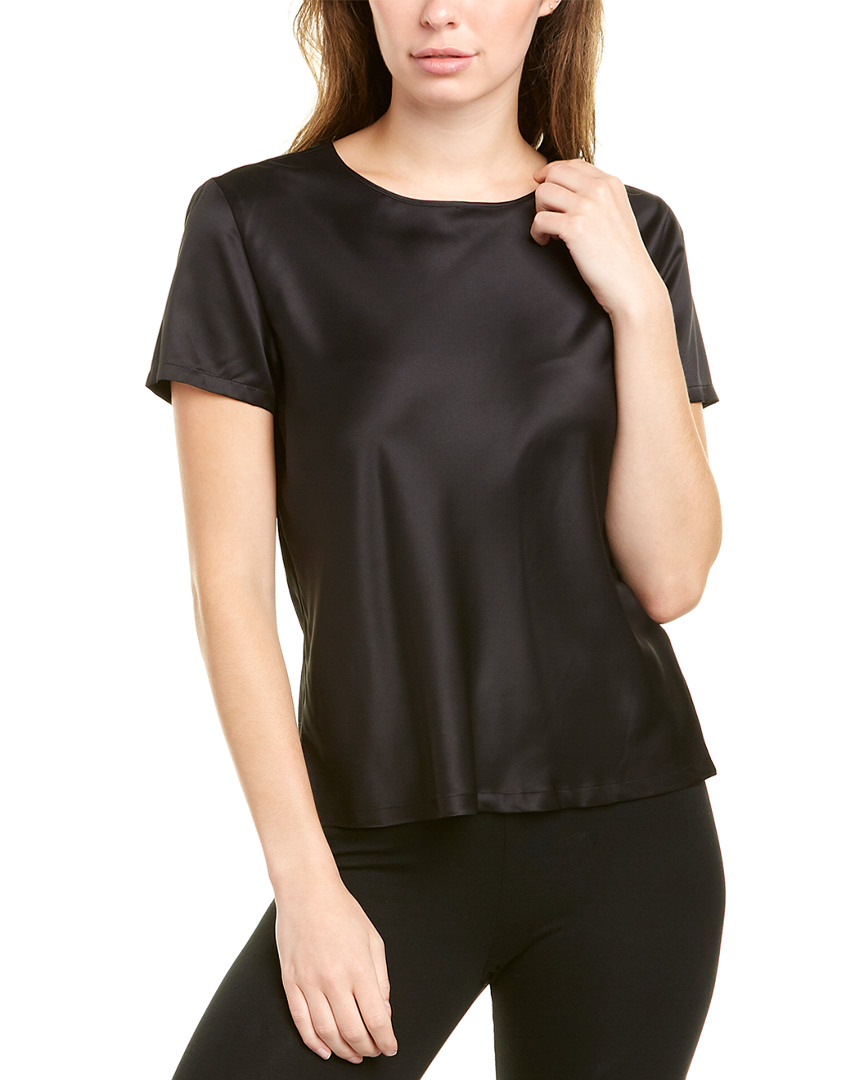 Image of Natori Feathers Satin Element Top