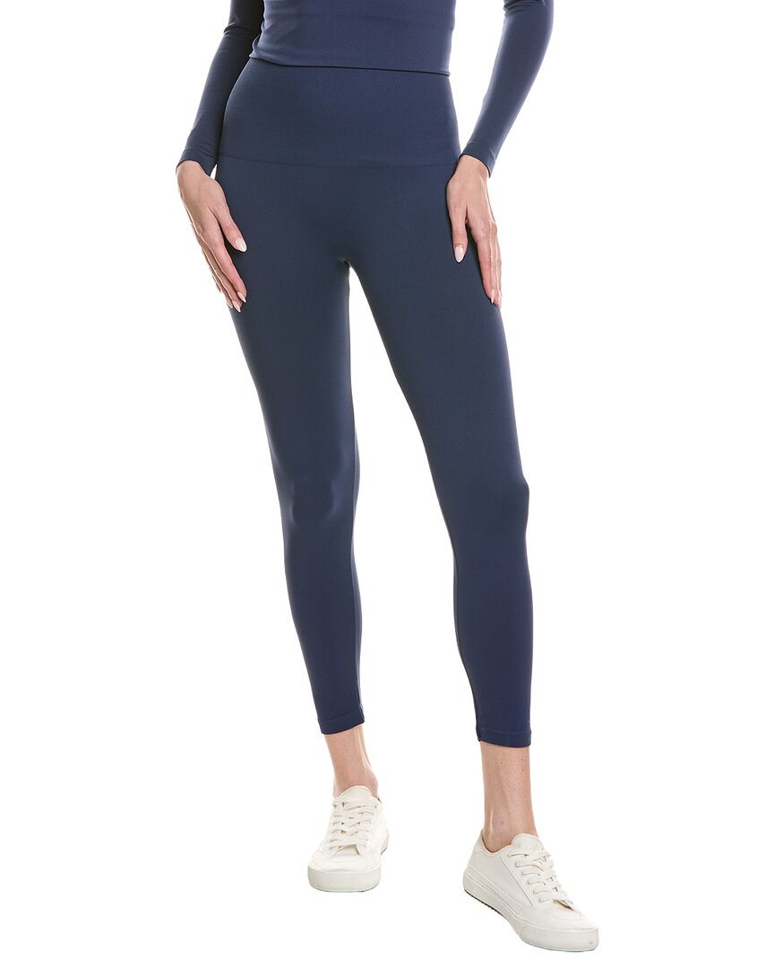 Le Mystere Seamless Comfort Smooth Legging In Navy