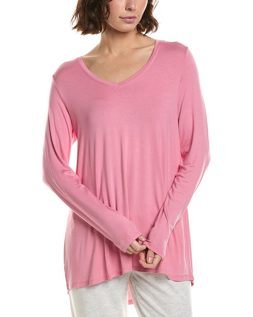 Hue Sleep Shirt In Pink