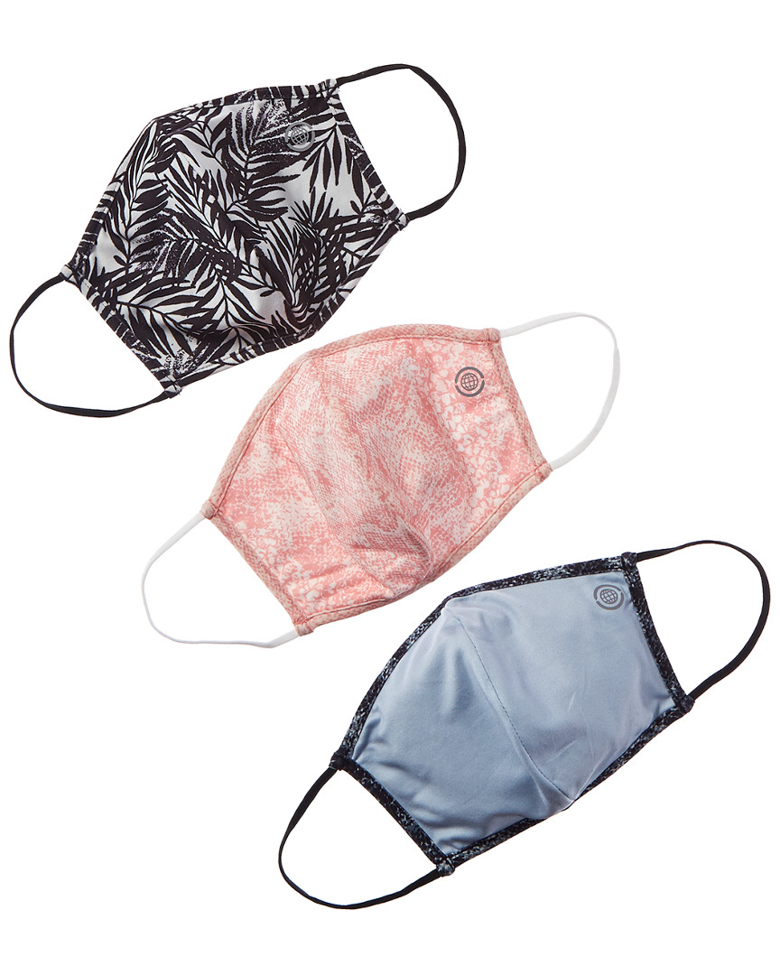 Maxstudio Pack Of 3 Cloth Face Masks In Nocolor