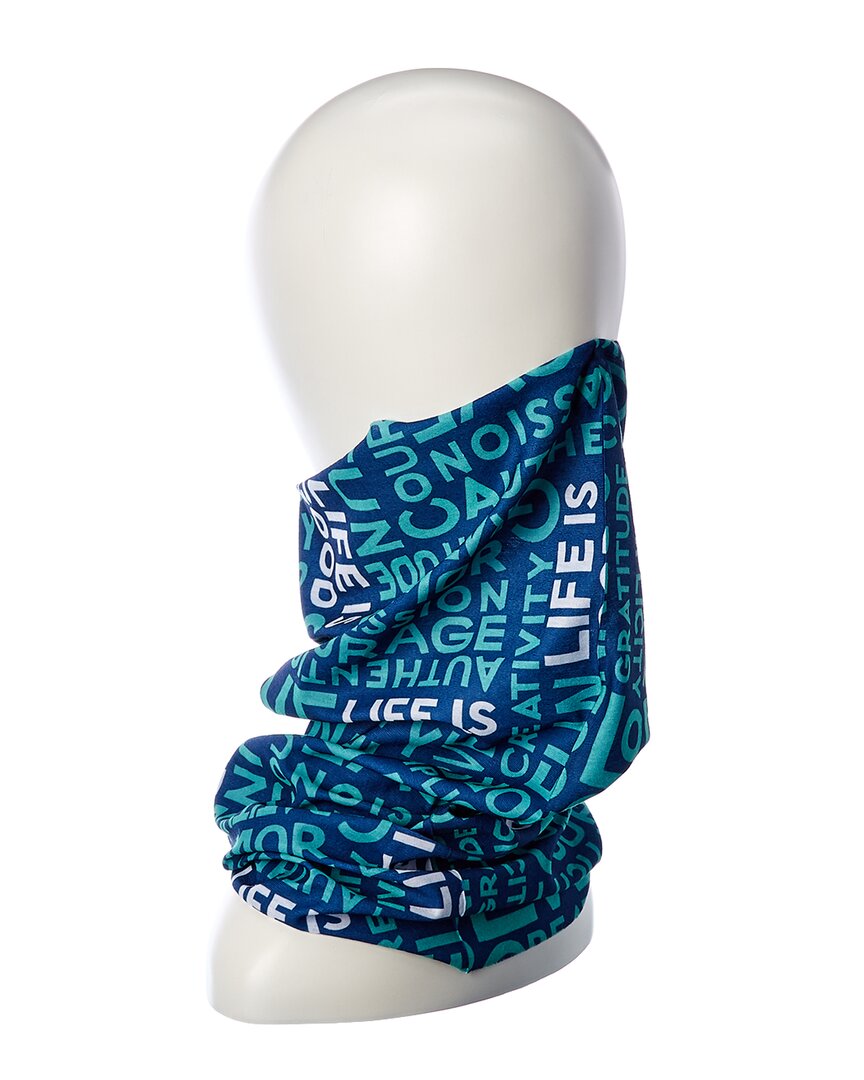 Shop Life Is Good ® Headband/neck Gaiter In Blue
