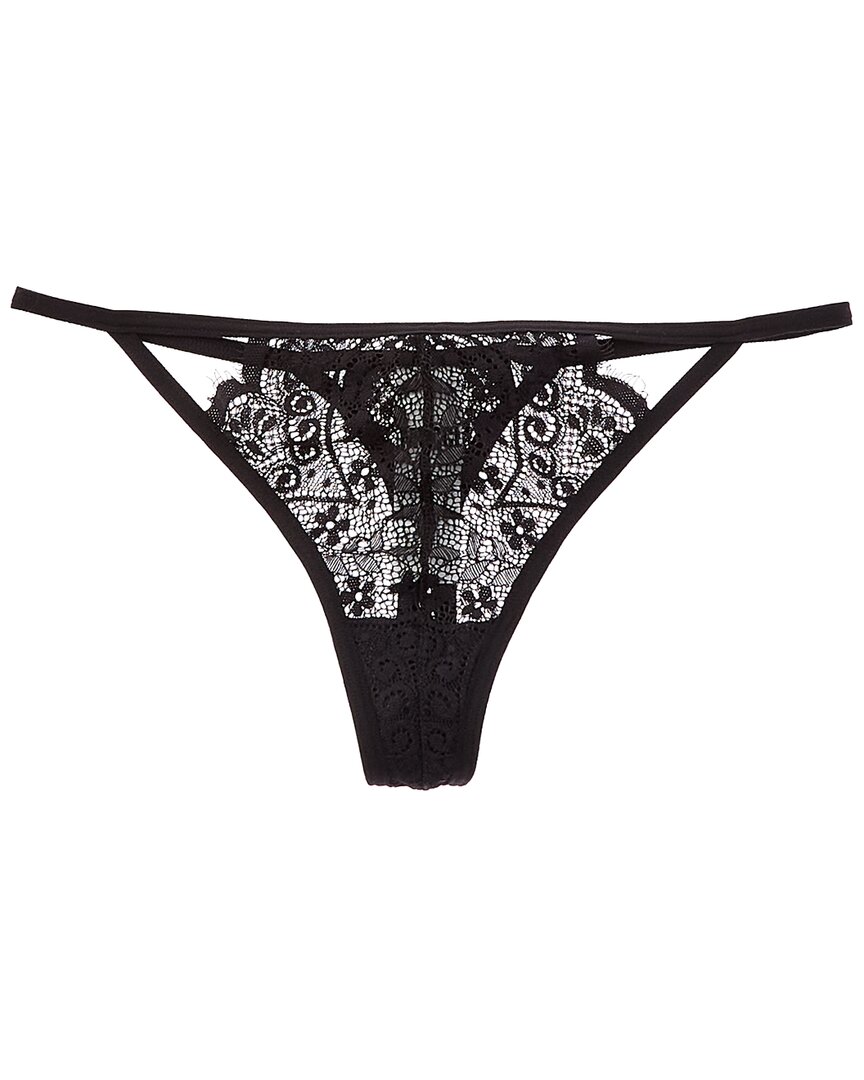 Mucci Verona Thong In Black