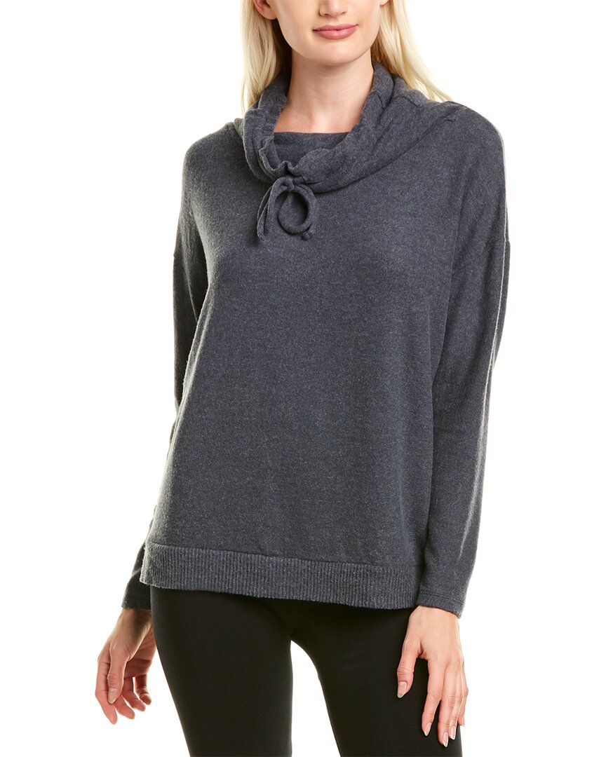Image of Eberjey Cozy Time The Cascading Turtleneck Top