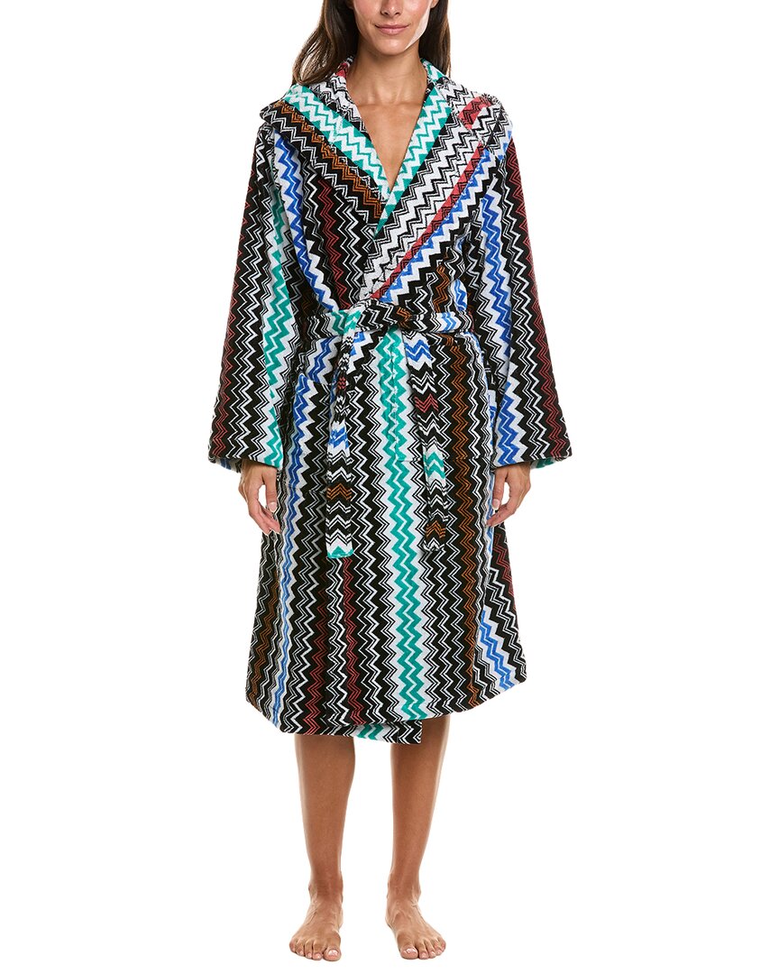 Missoni Home Neoclassic Hooded Bathrobe