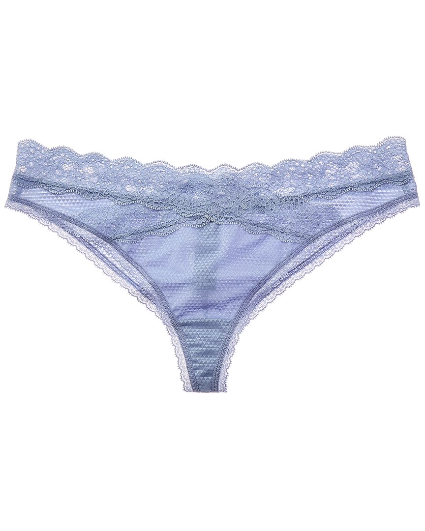 Passionata Bklyn Lace Tanga In Blue