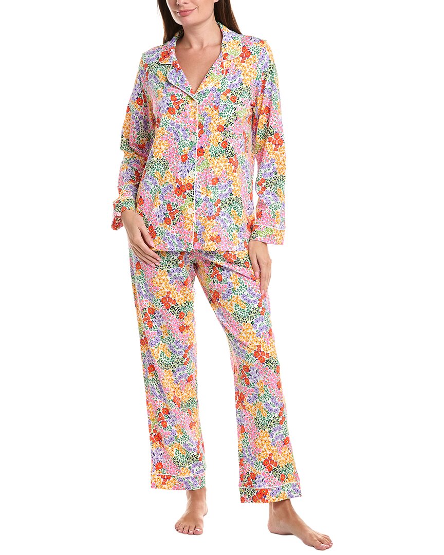 Bedhead 2pc Long Pajama Set In Purple