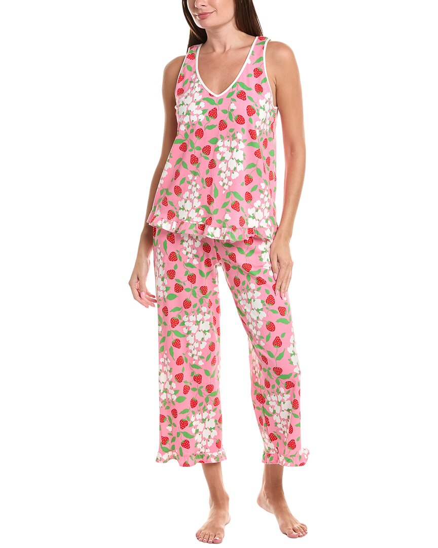 Bedhead 2pc Crop Pajama Set In Pink