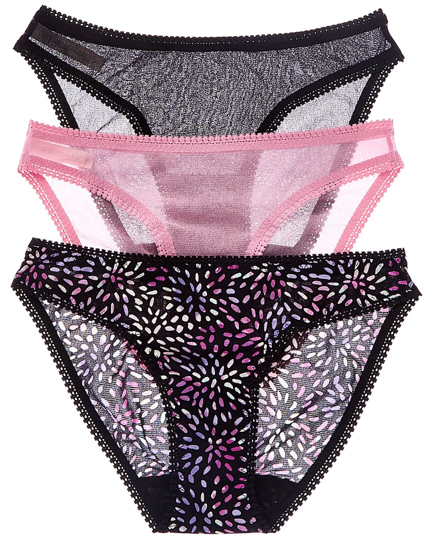 On Gossamer 3-pack Mesh Hip Bikinis