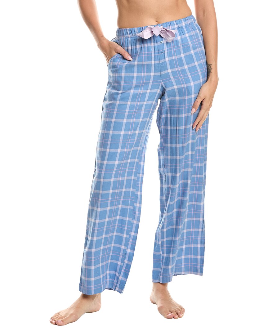 Florence By Mills Flannel Sleep Pant In Blue