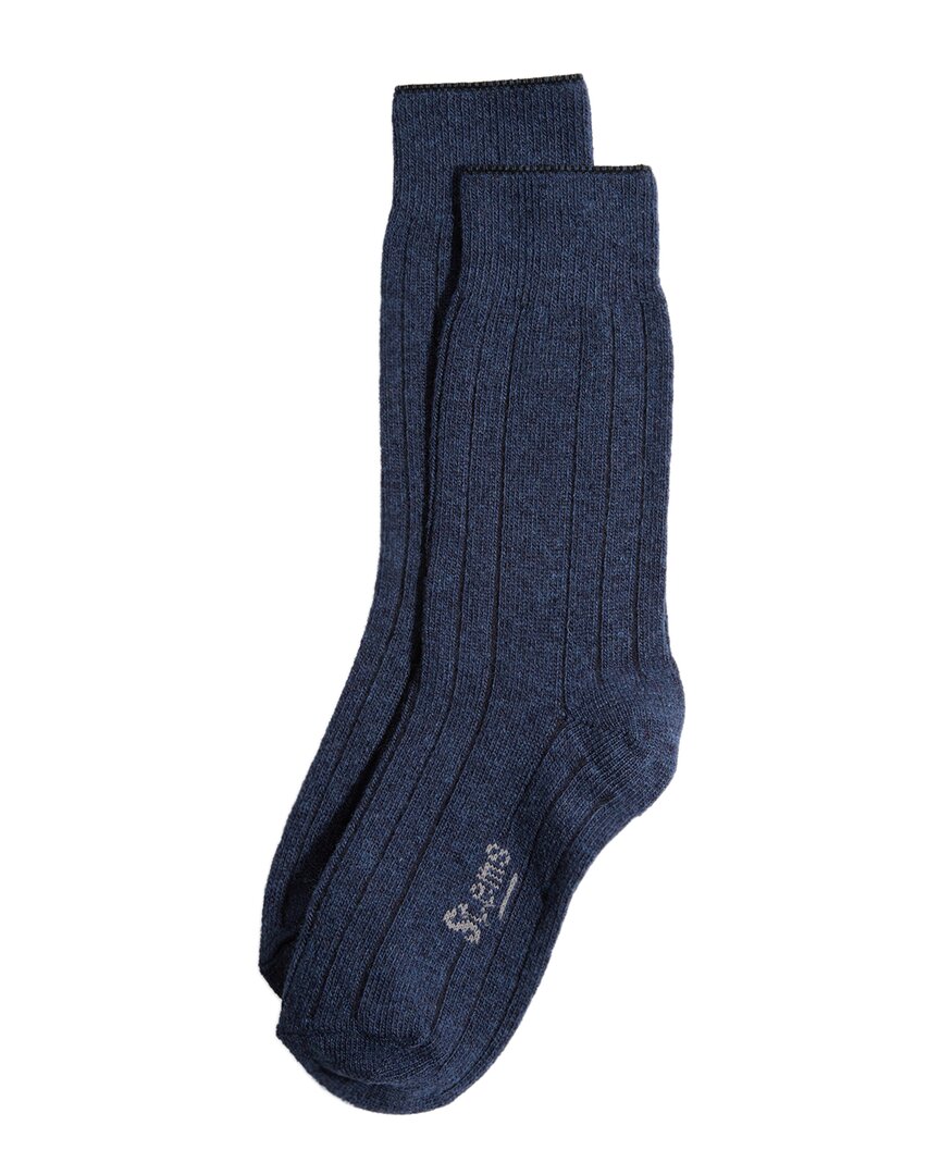 Shop Stems Lux Cashmere & Wool-blend Crew Sock