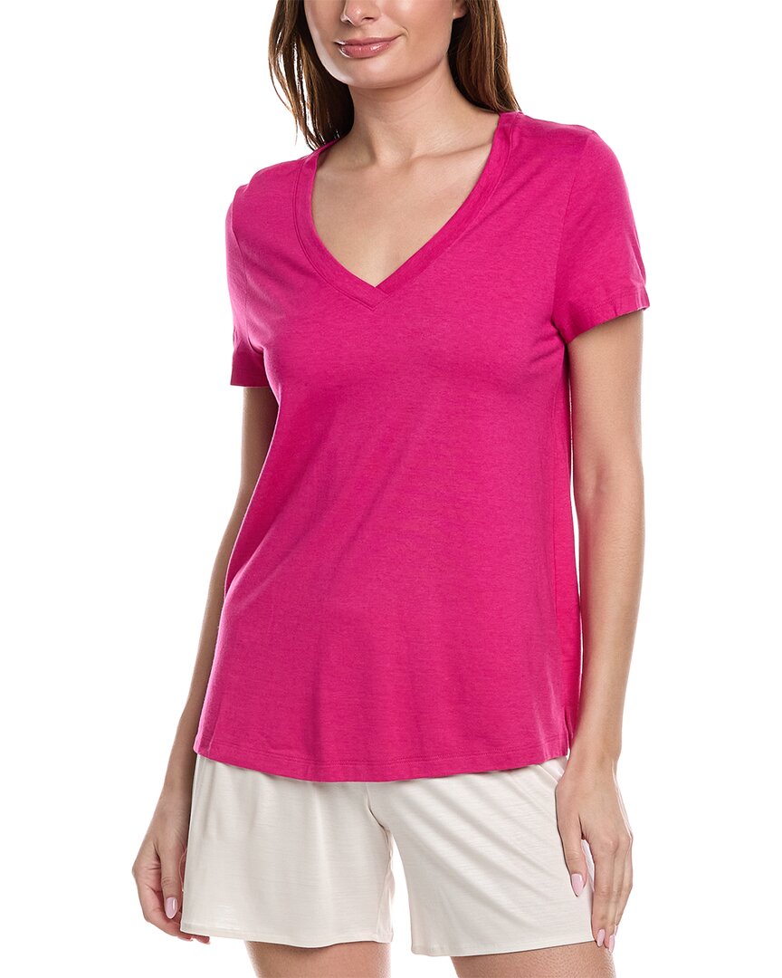 Hanro T-shirt In Pink
