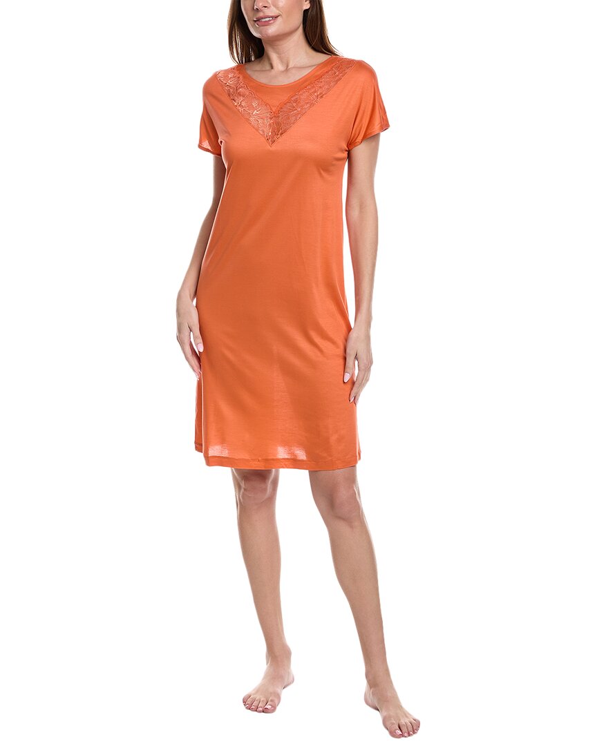Hanro Juna Gown In Orange