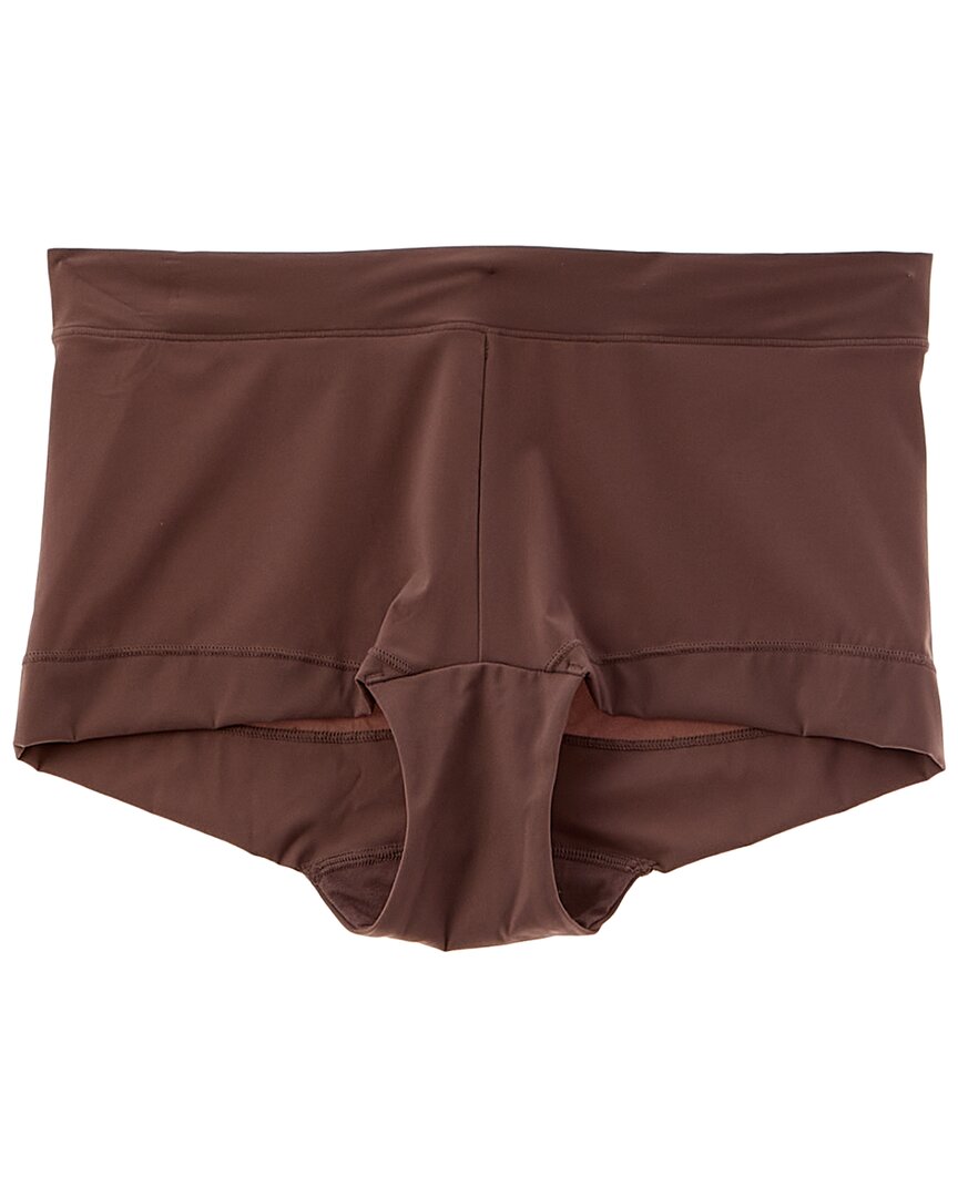 B.tempt'd By Wacoal B.temptd By Wacoal Nearly Nothing Boyshort In Brown