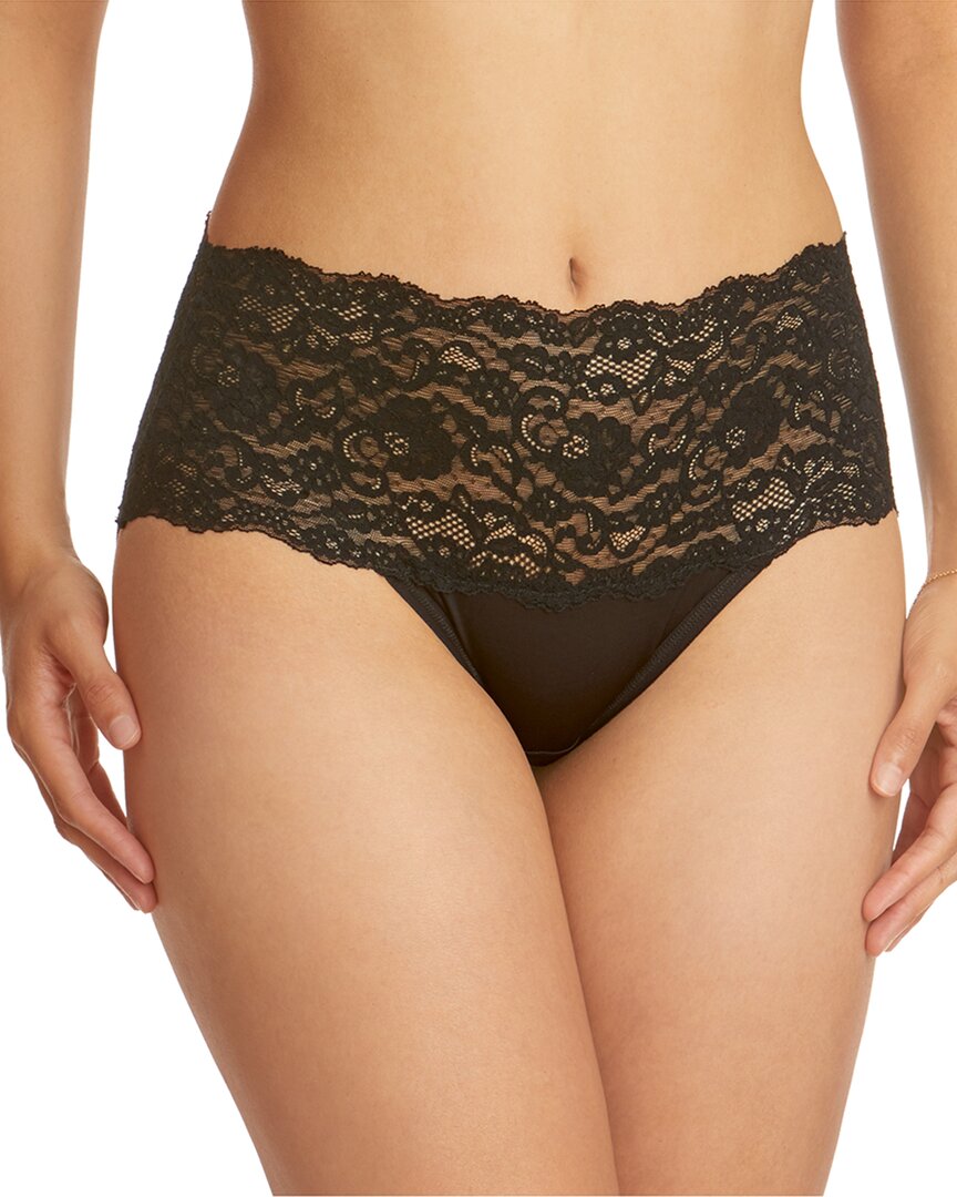 HANKY PANKY SILKY SKIN HIGH-RISE PANTY WITH $11 CREDIT