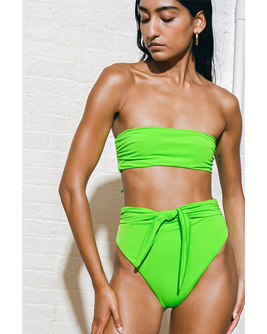 Mara Hoffman Abigail Bikini In Green