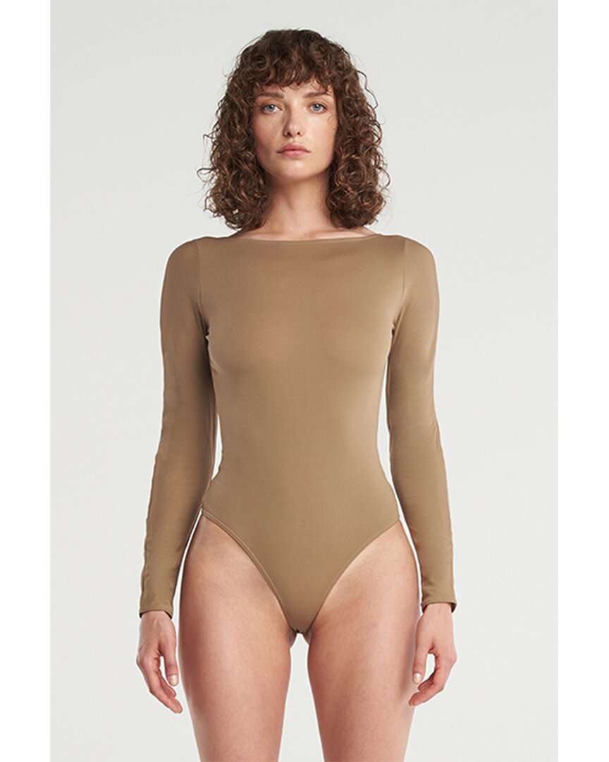 Shop Wolford The Back Cut Out Bodysuit