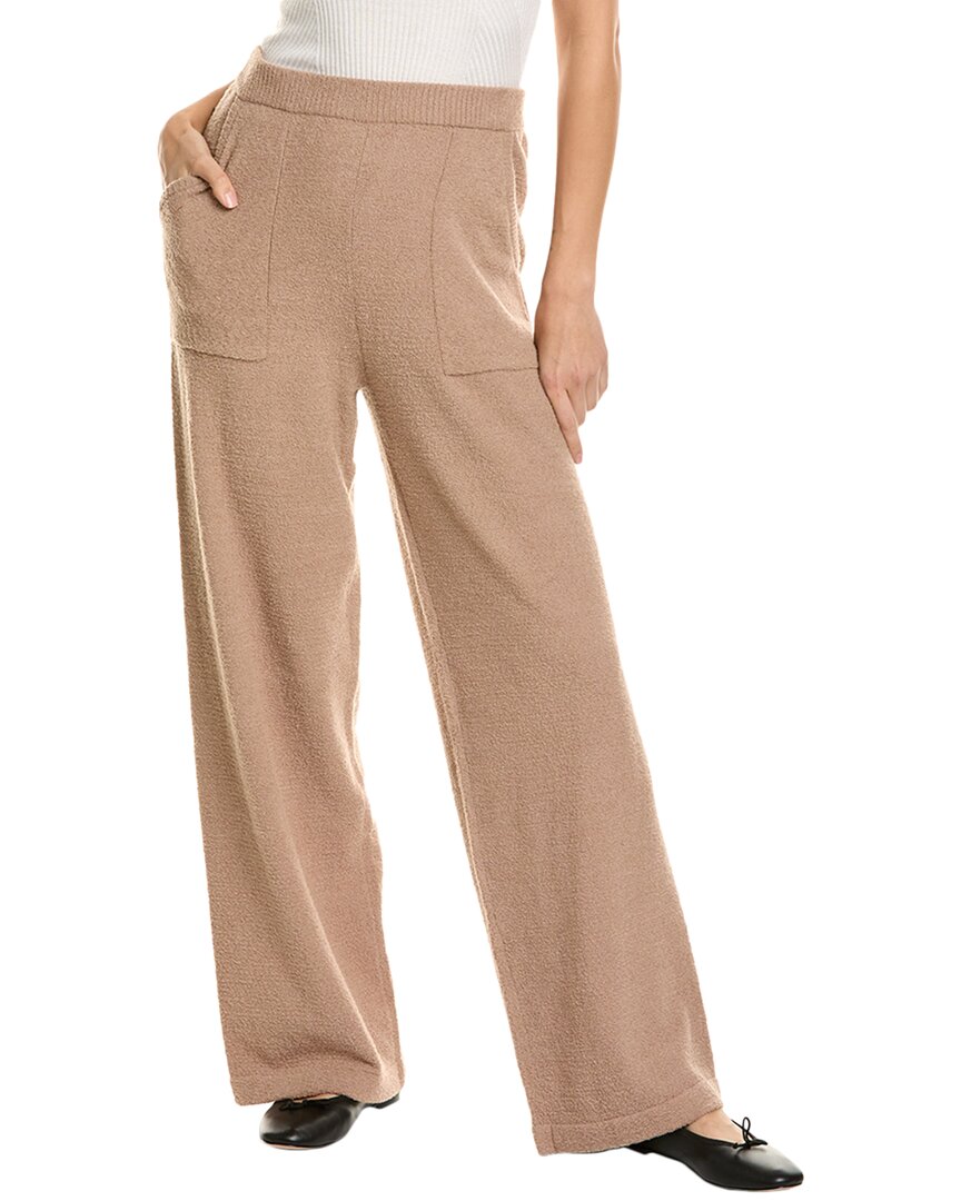 Shop Donna Karan Fuzzy Sleep Pant In Brown