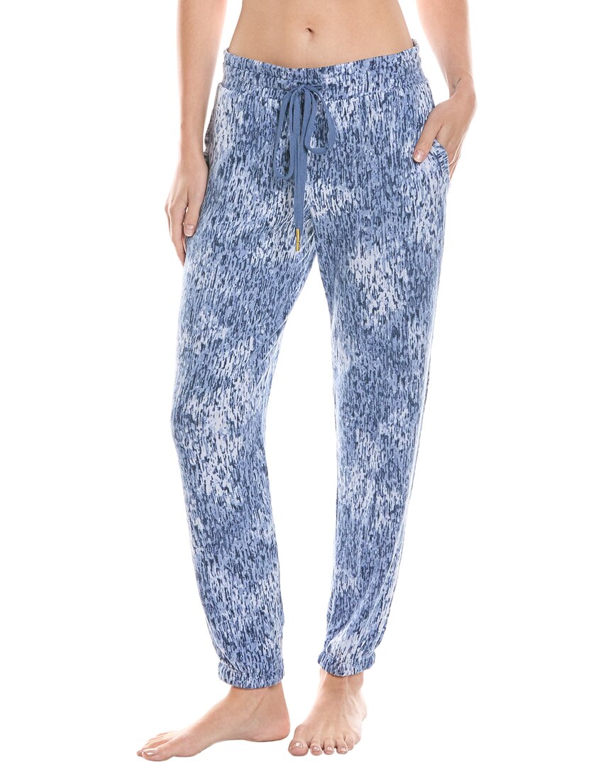 Donna Karan Lounge Jogger Pant In Blue