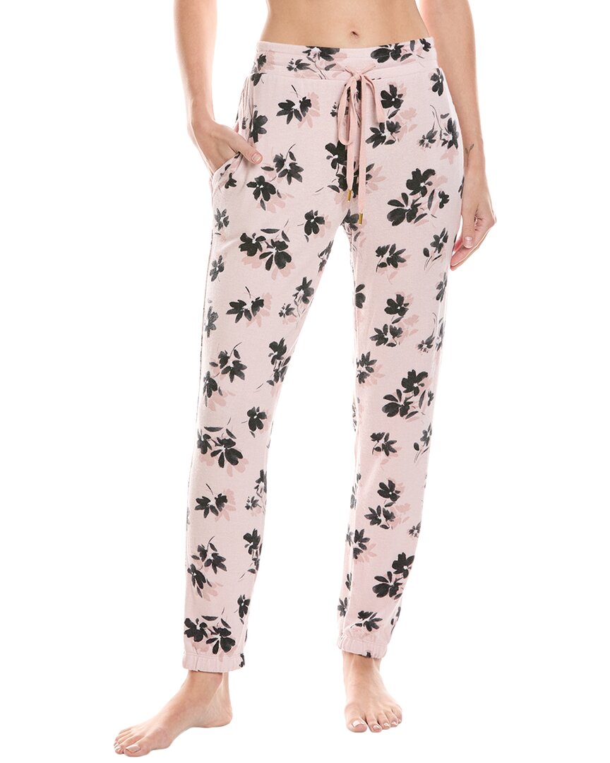 Donna Karan Lounge Jogger Pant In Pink