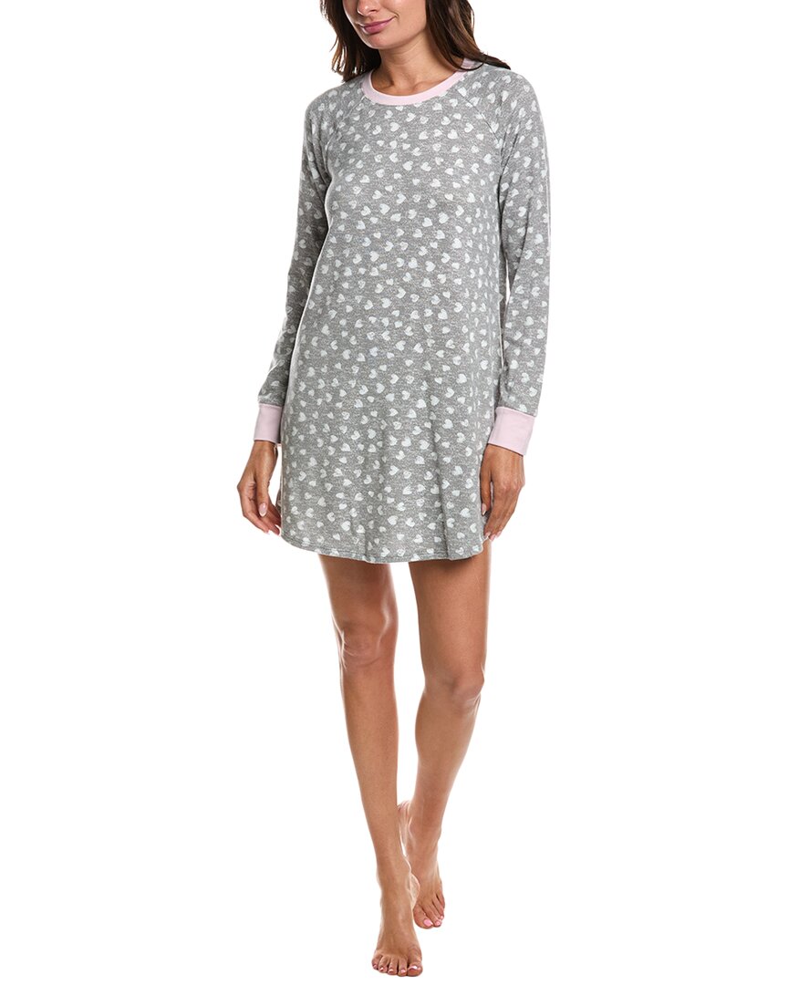 Kensie Sleep Blouse In Grey