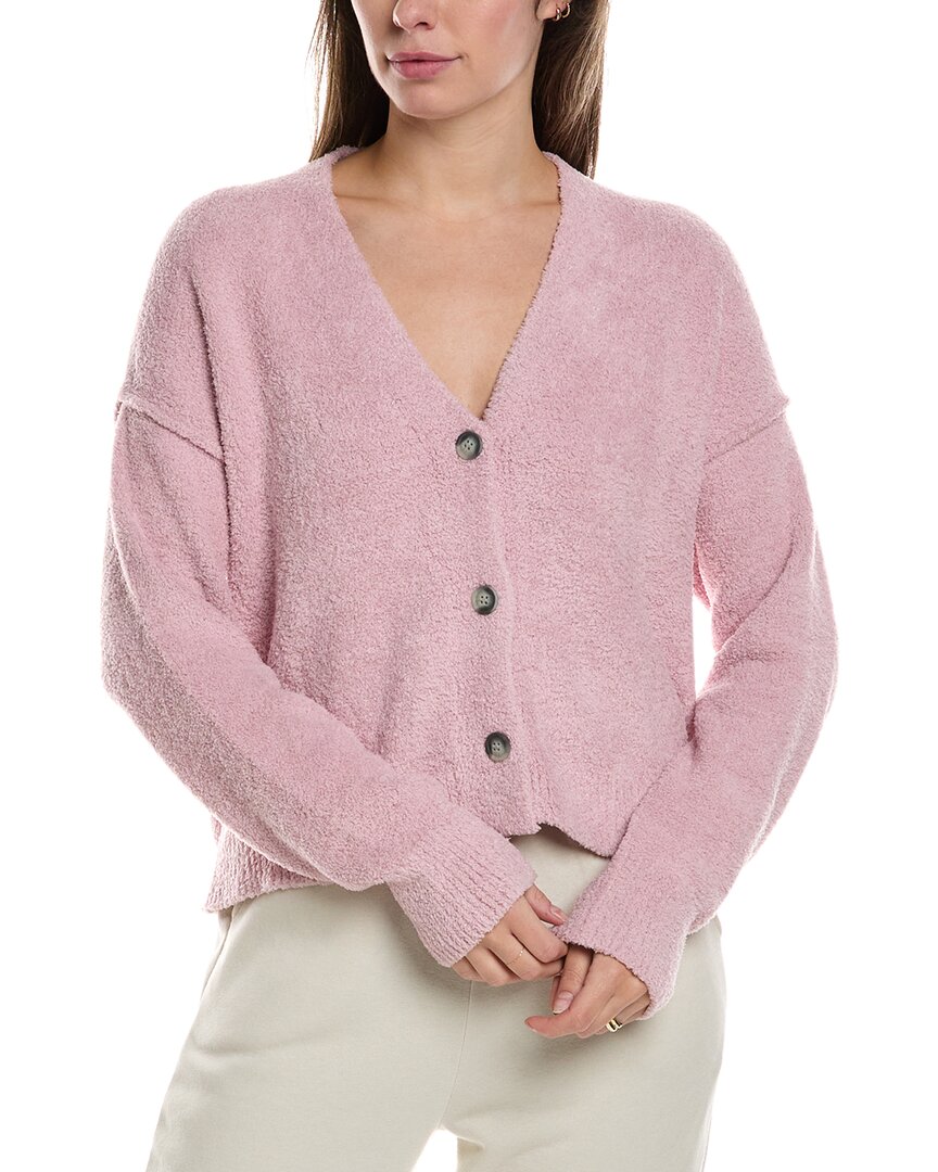 Natori Edit Luna Cardigan In Pink