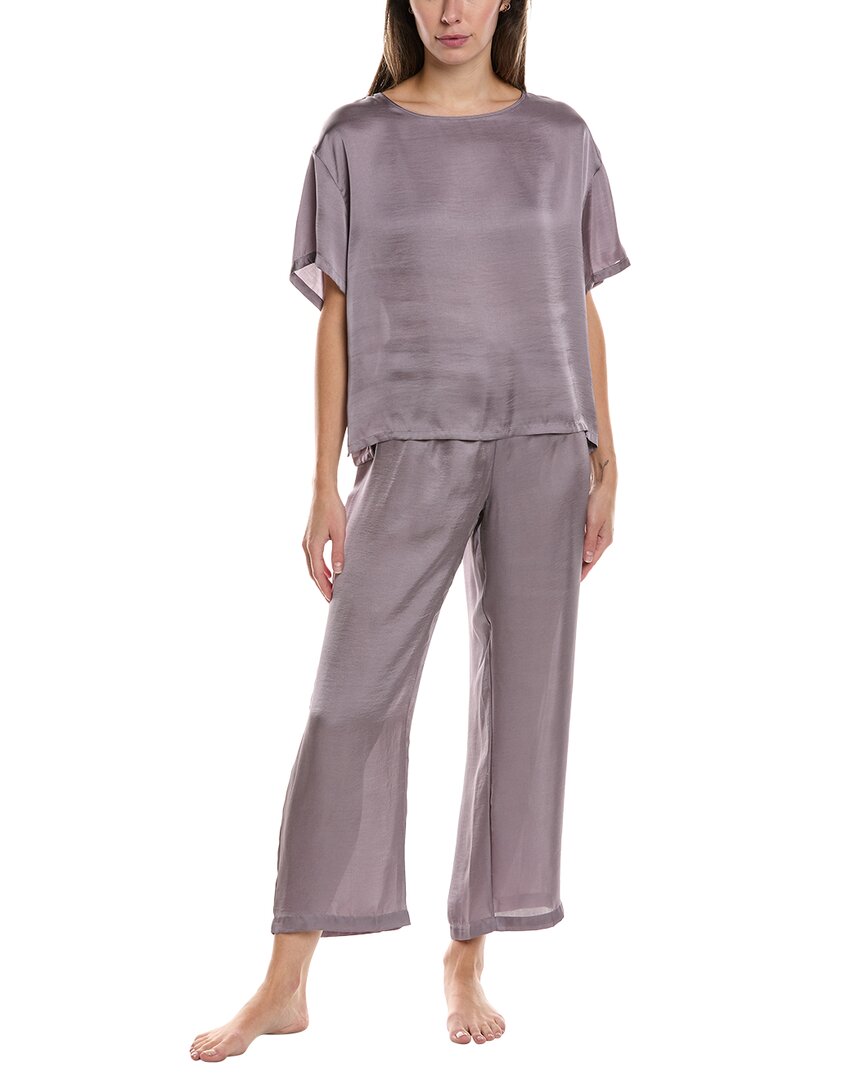 Natori Edit Natori 2pc Ashley Pajama Set In Purple