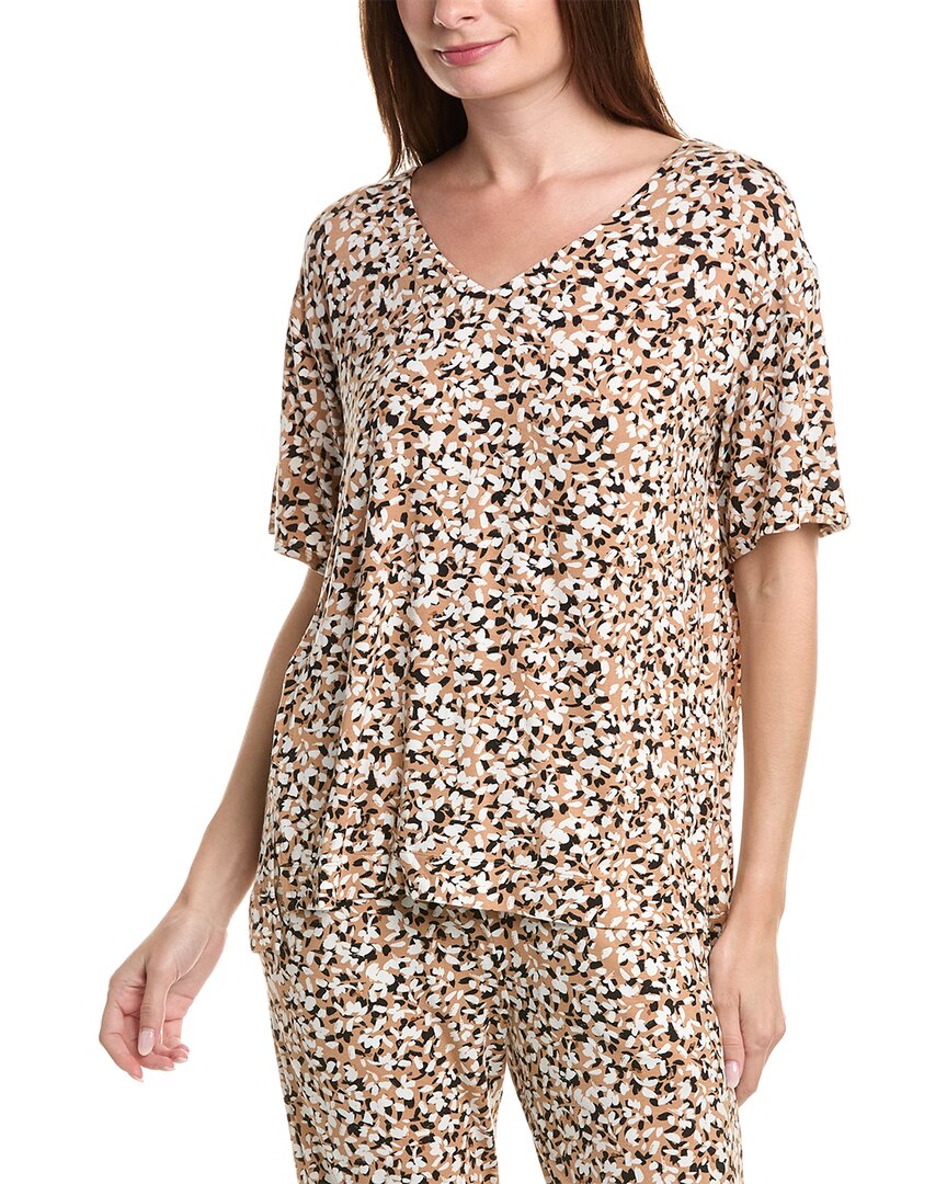 Donna Karan Sleep Top In Brown