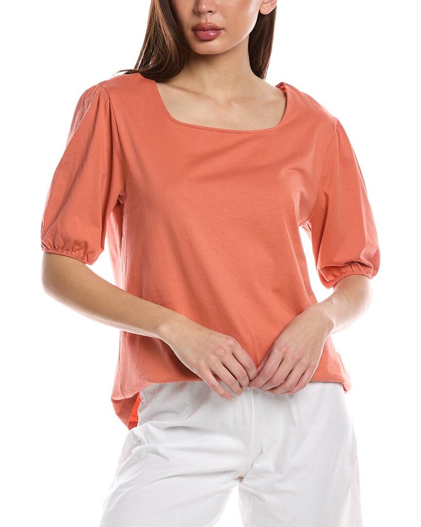 Shop Hanro Natural Shirt In Orange