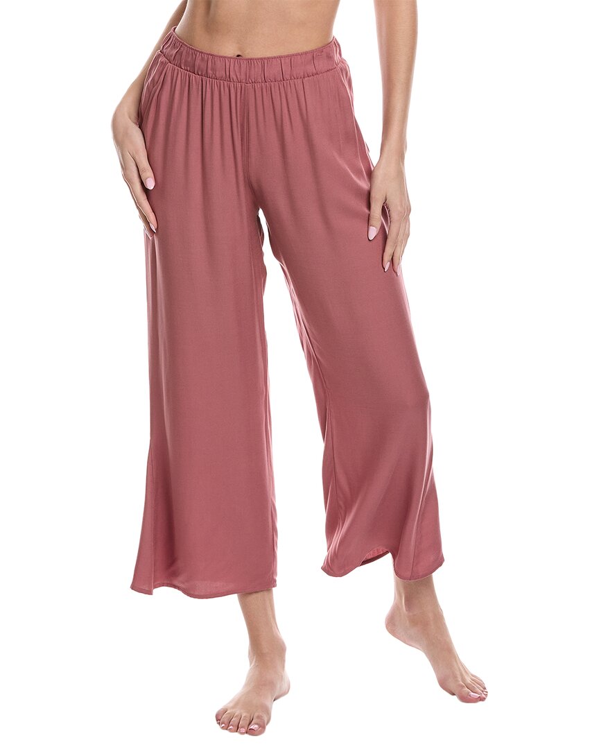 Hanro Sunny Vibes 7/8 Crop Pant In Pink