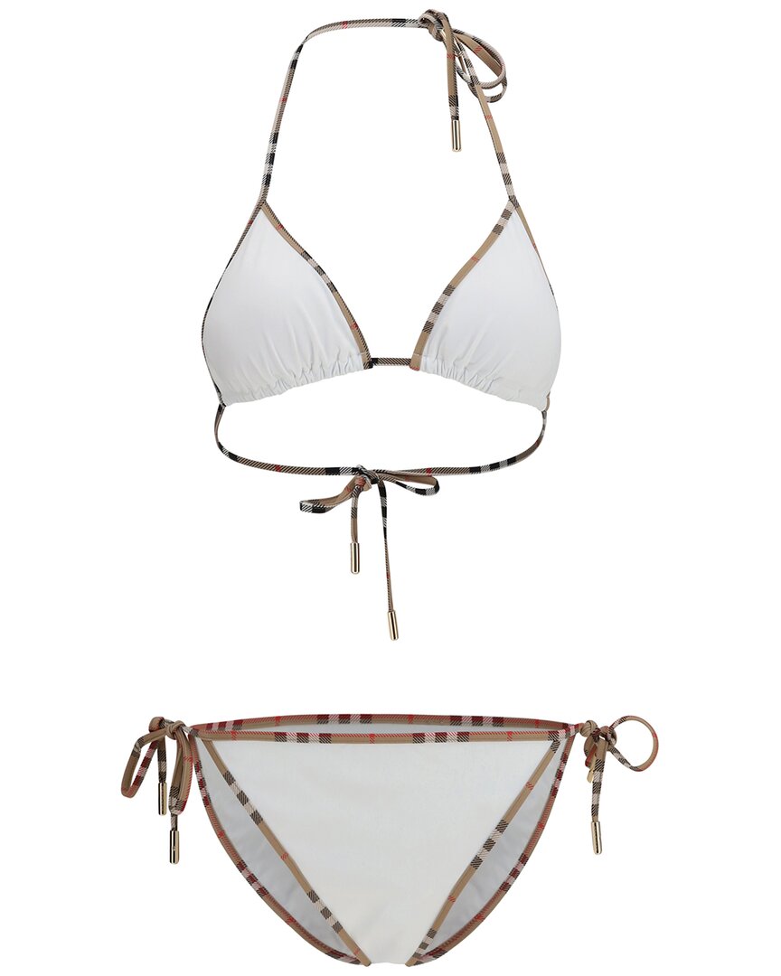 Burberry Bikini In White