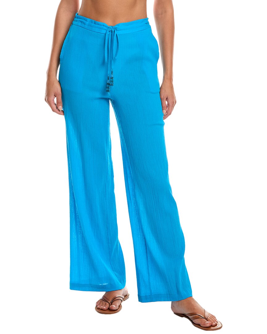 Natori Gauze Pant In Blue