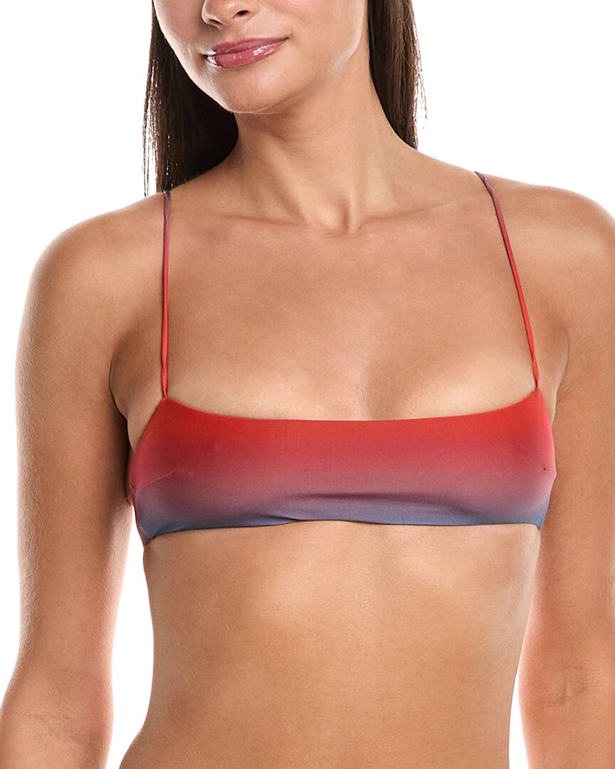 Haight Bethania Bikini Top In Red