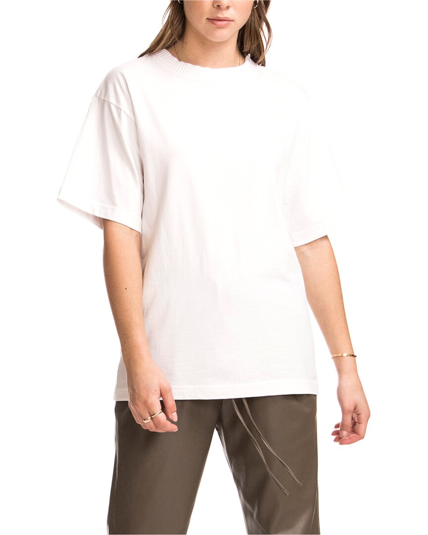 Chrldr Charlie Collar Rib Oversized T-shirt